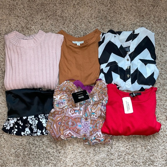 Express Tops - Womens Tops/Dresses Reseller Lot - Express, American Eagle, Nicole Miller, sz M